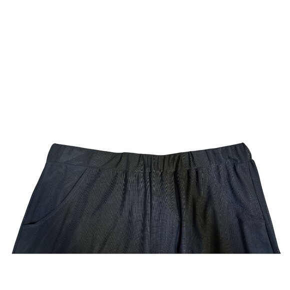 Alembika Black Sheer Maxi Skirt w/Layered Design - Picture 3 of 9